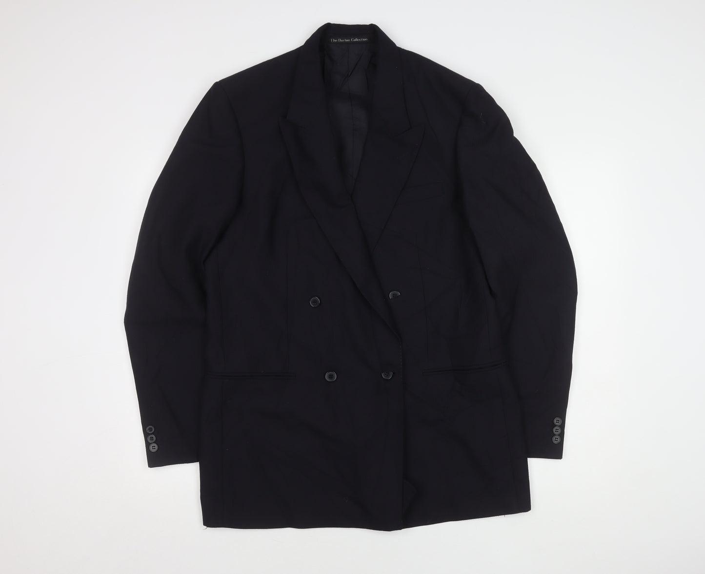 The Burton Collection Men's Black Blazer 40 Long