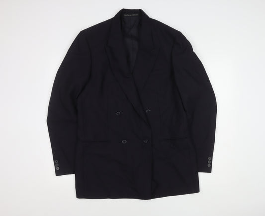 The Burton Collection Men's Black Blazer 40 Long