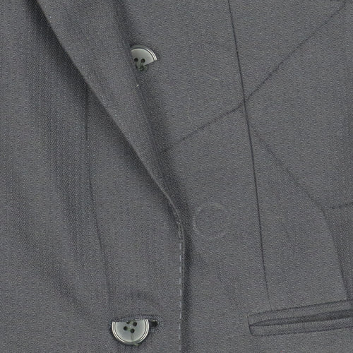 The Burton Collection Men's Black Blazer 40 Long