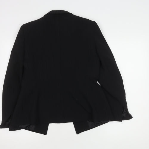 Bay Women’s Black Size 14 Pinstripe Blazer with Lining