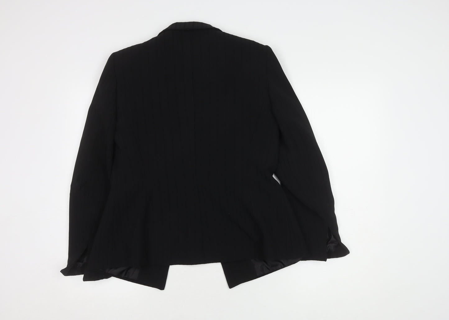 Bay Women’s Black Size 14 Pinstripe Blazer with Lining