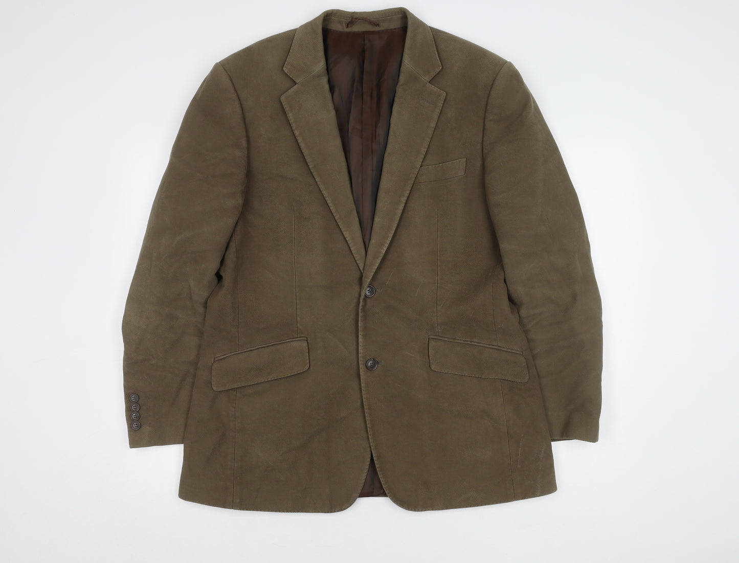 John Lewis Men's Brown 40R Blazer - Classic Style
