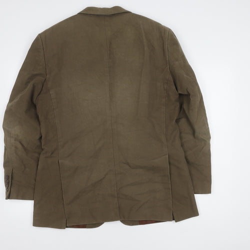 John Lewis Men's Brown 40R Blazer - Classic Style
