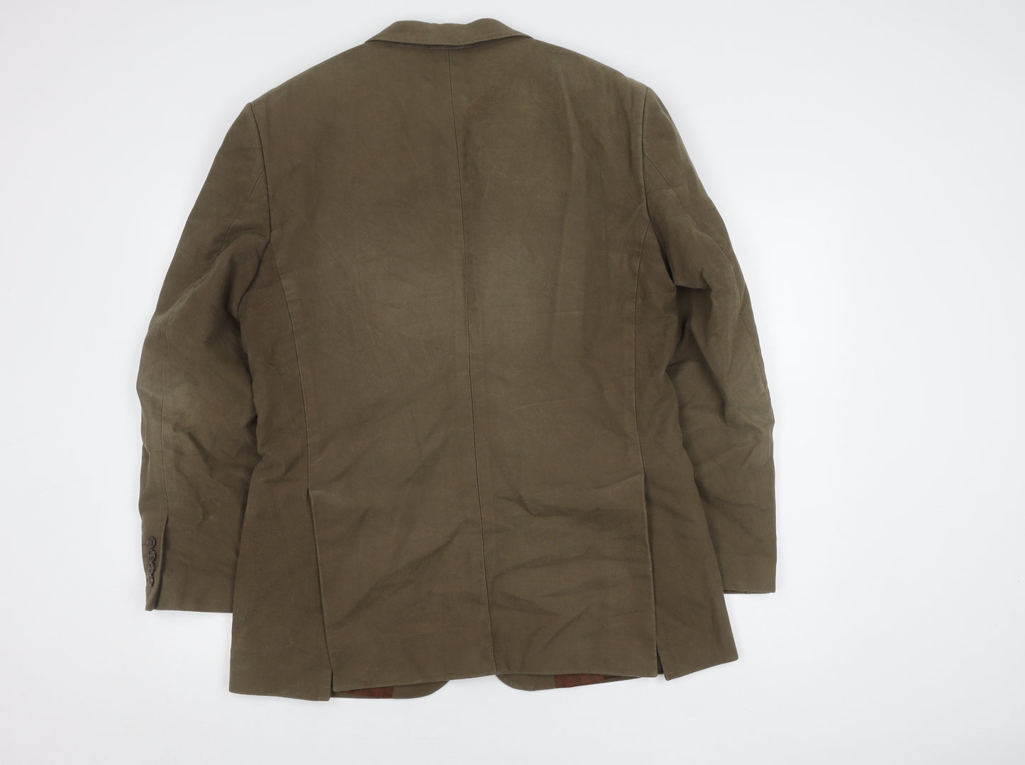 John Lewis Men's Brown 40R Blazer - Classic Style