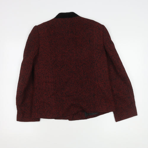 Eastex Women's Red Wool Blazer Size 10