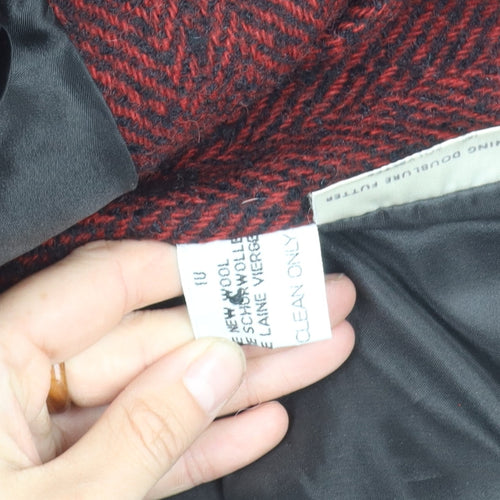 Eastex Women's Red Wool Blazer Size 10