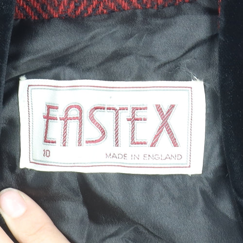 Eastex Women's Red Wool Blazer Size 10