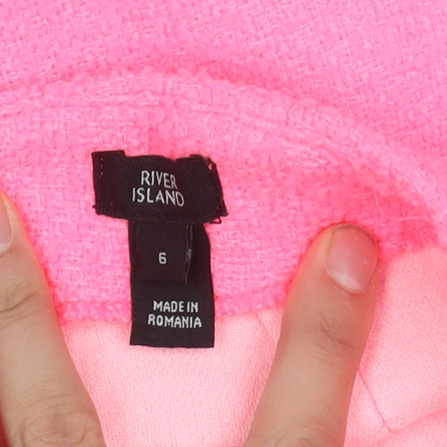 River Island Women's Pink Tulip Skirt Size 6