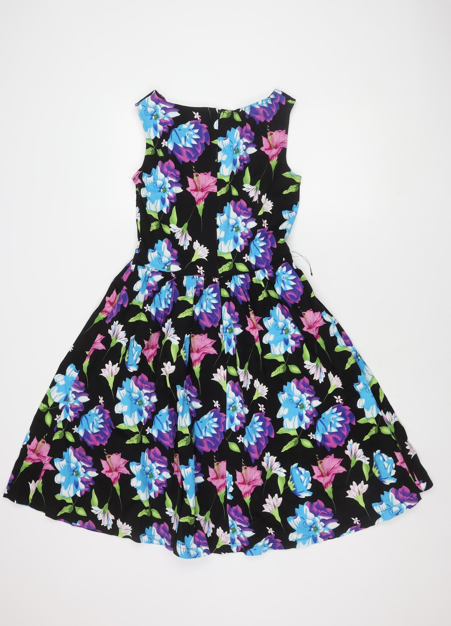Lindy Bop Women's Multicoloured Fit & Flare Dress