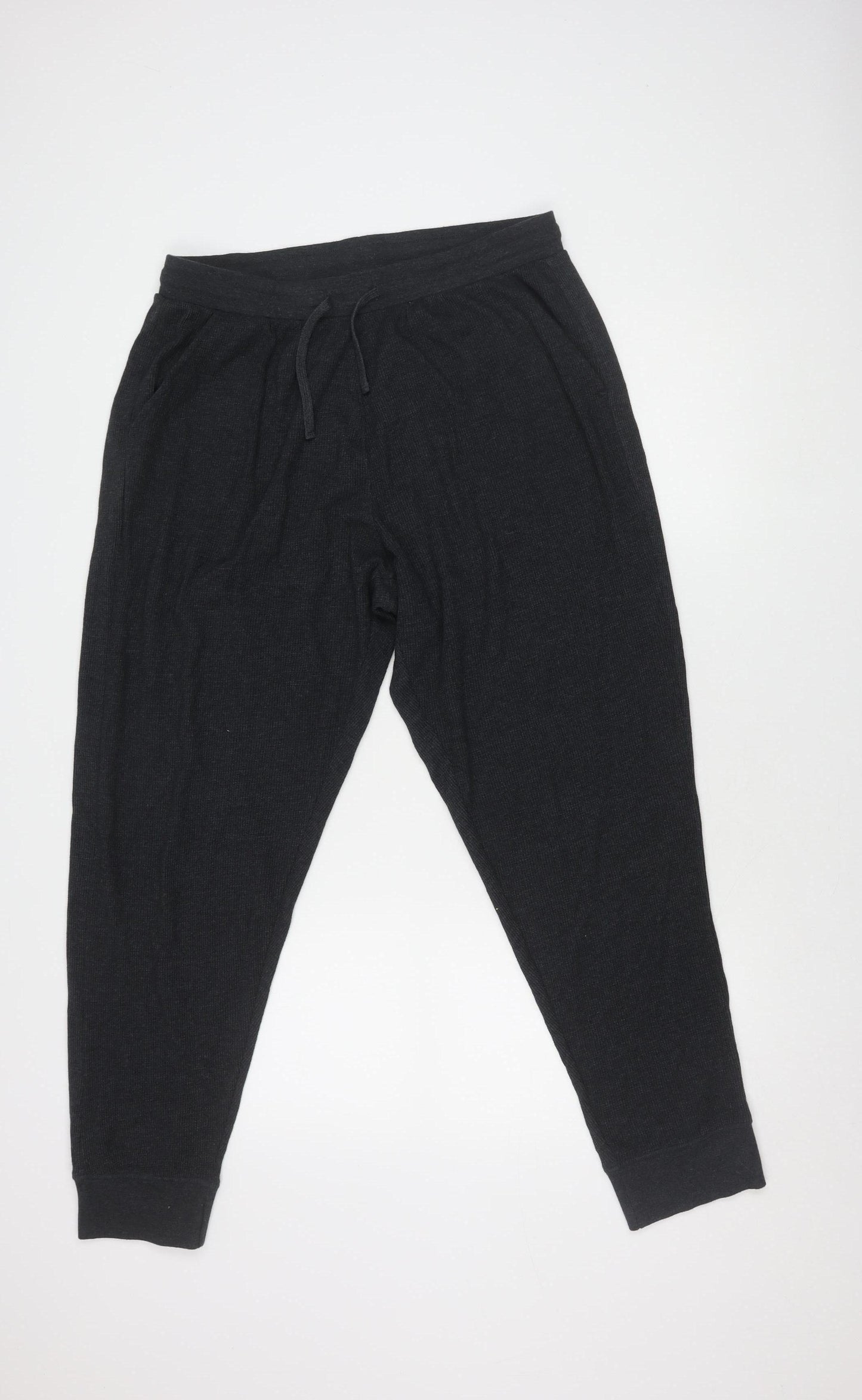 John Lewis Men's Black Jogger Trousers L