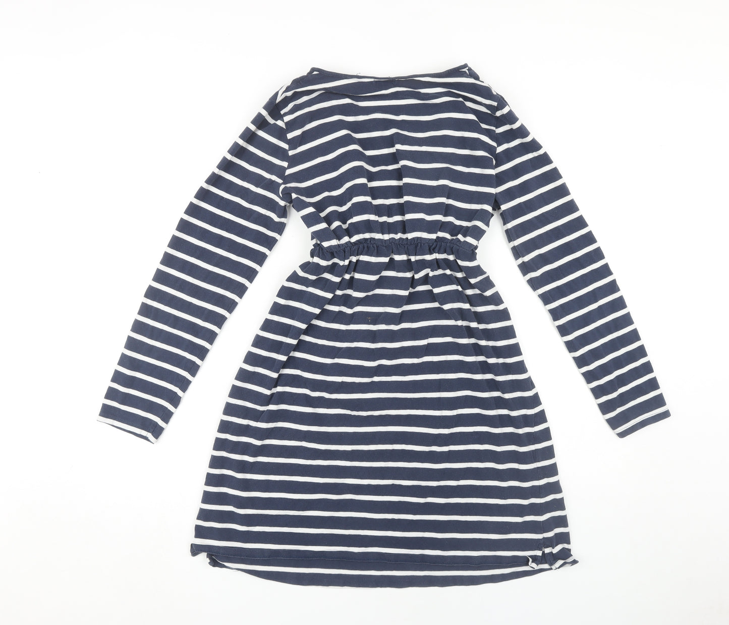 La Redoute Women's Blue Striped Dress - Size 10