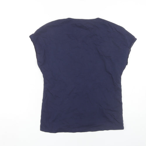 Next Women's Blue Cotton Blouse Size 8