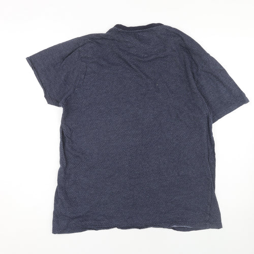 Peter Werth Men's XL Blue Graphic Print T-Shirt