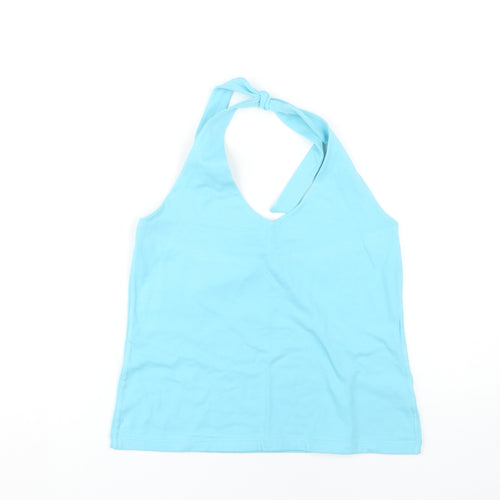 Monsoon Women's Blue Halter Tank Size 16 Casual