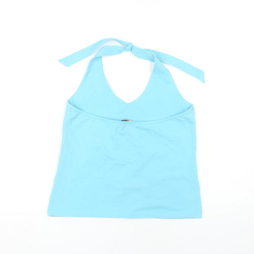 Monsoon Women's Blue Halter Tank Size 16 Casual