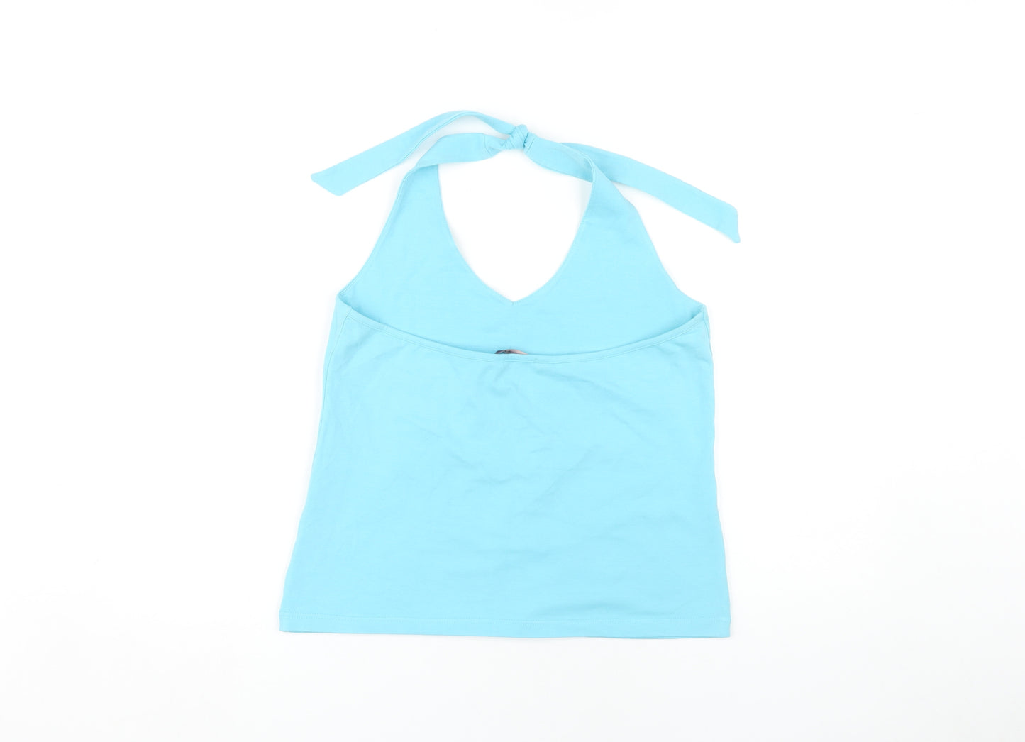 Monsoon Women's Blue Halter Tank Size 16 Casual