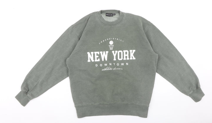 PrettyLittleThing Women's Grey XS Pullover Sweatshirt