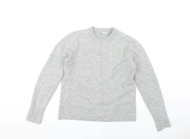 Warehouse Women's Grey Pullover Jumper, Size 8