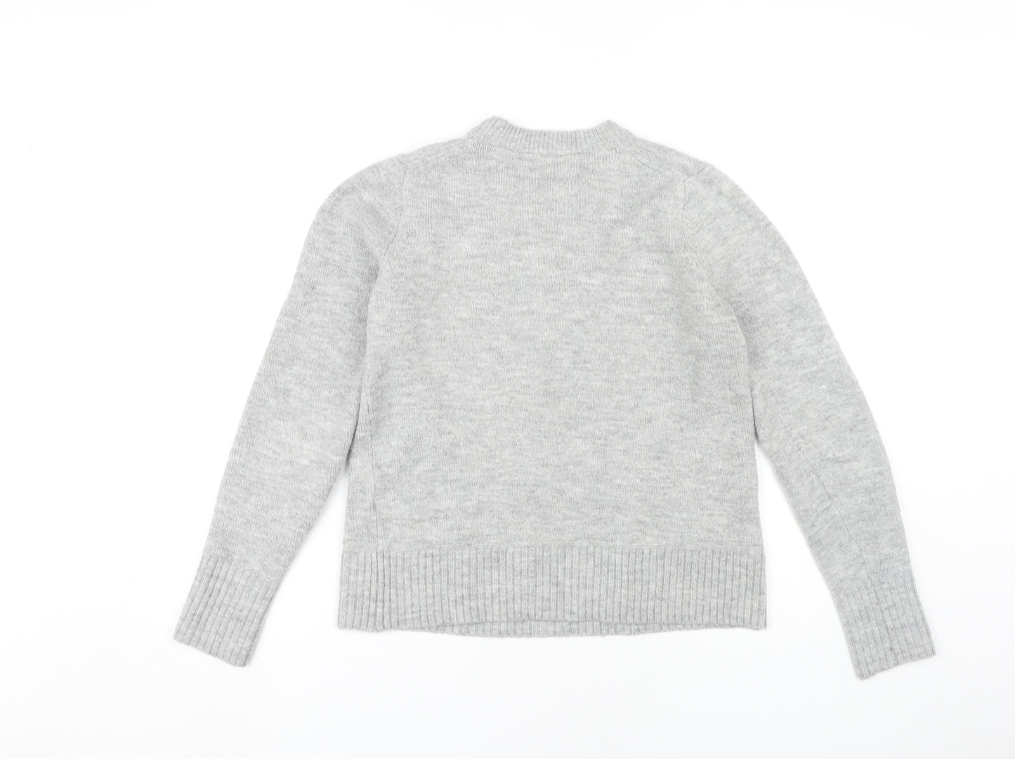 Warehouse Women's Grey Pullover Jumper, Size 8