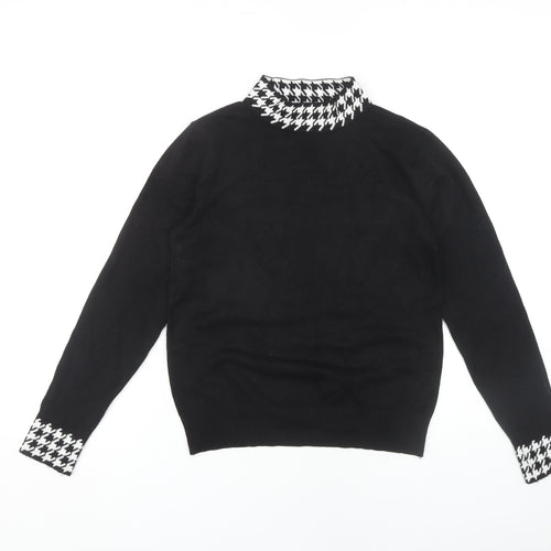 QED London Women's Black S Pullover Jumper