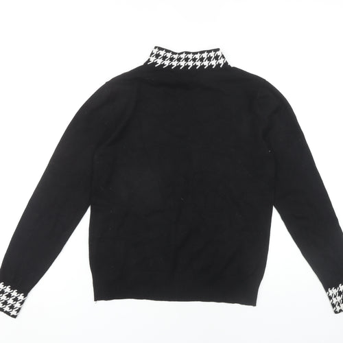 QED London Women's Black S Pullover Jumper