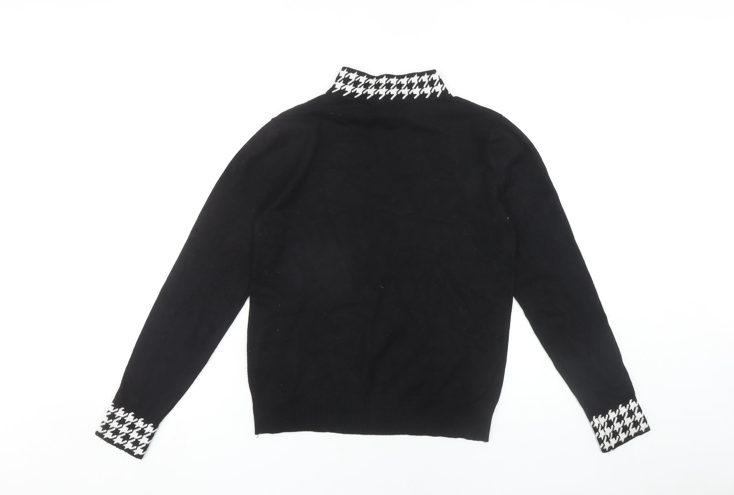 QED London Women's Black S Pullover Jumper