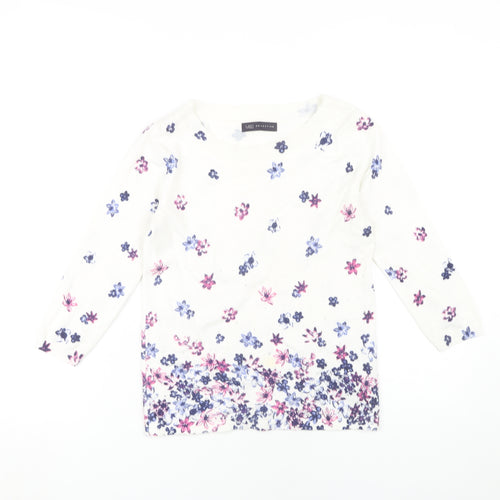 Marks and Spencer Women's Multicoloured Floral Pullover Jumper