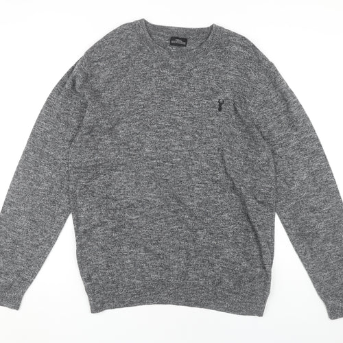 Next Men's Grey L Pullover Classic Knit Jumper