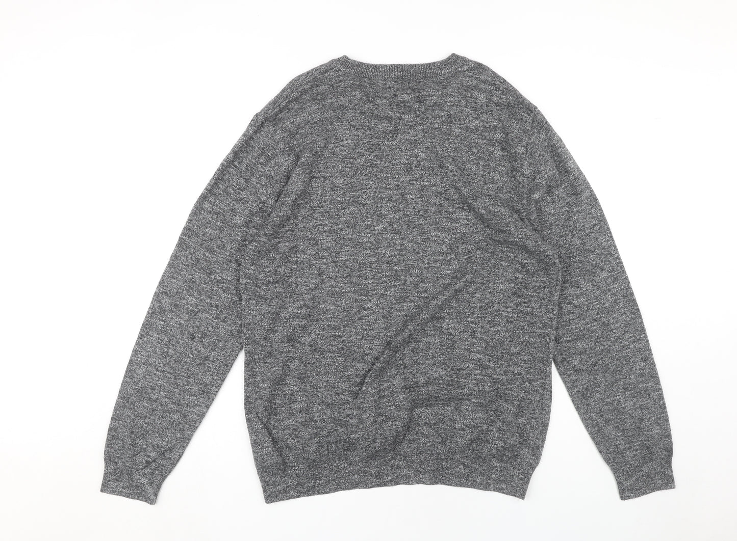 Next Men's Grey L Pullover Classic Knit Jumper
