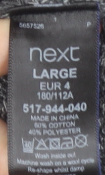 Next Men's Grey L Pullover Classic Knit Jumper