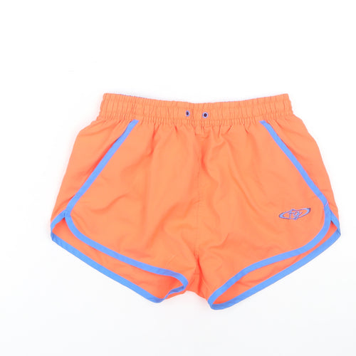 Franco Giorgi Boys Orange Athletic Shorts, 6-7 Years