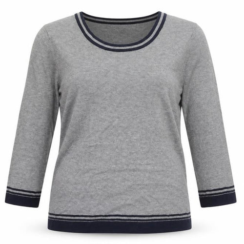 Mango Women's Grey Pullover Jumper Size 8