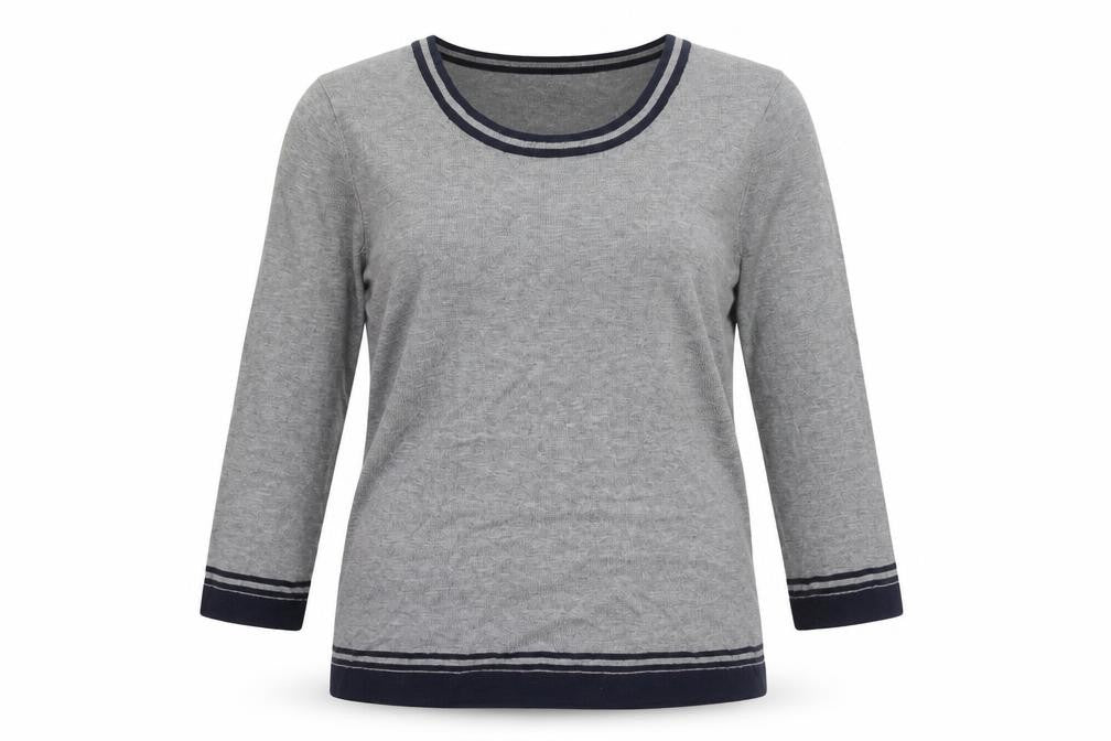Mango Women's Grey Pullover Jumper Size 8