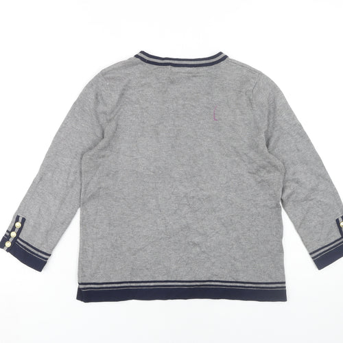 Mango Women's Grey Pullover Jumper Size 8