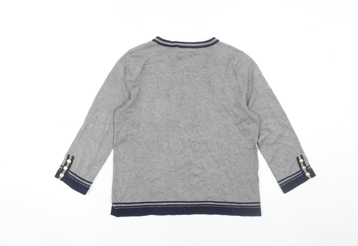 Mango Women's Grey Pullover Jumper Size 8