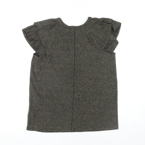 Next Women's Black T-Shirt Size 6