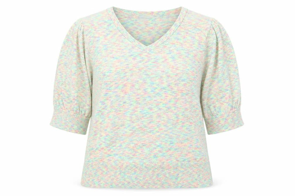 Front view of Next Women's Multicoloured V-Neck XL Pullover