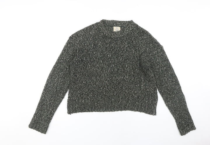 Pins and Needles Women's Grey Wool Blend Pullover L