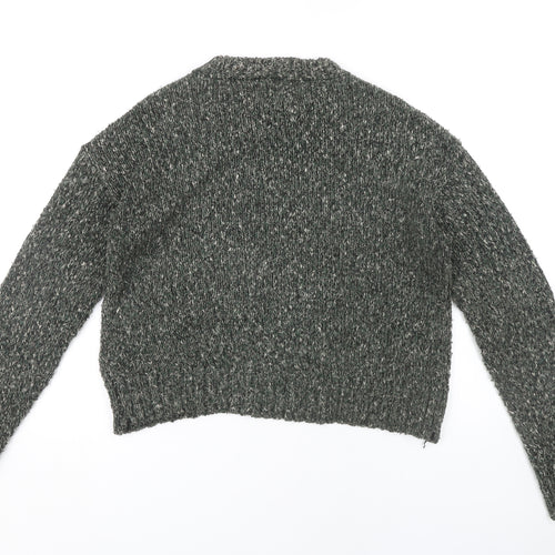 Pins and Needles Women's Grey Wool Blend Pullover L