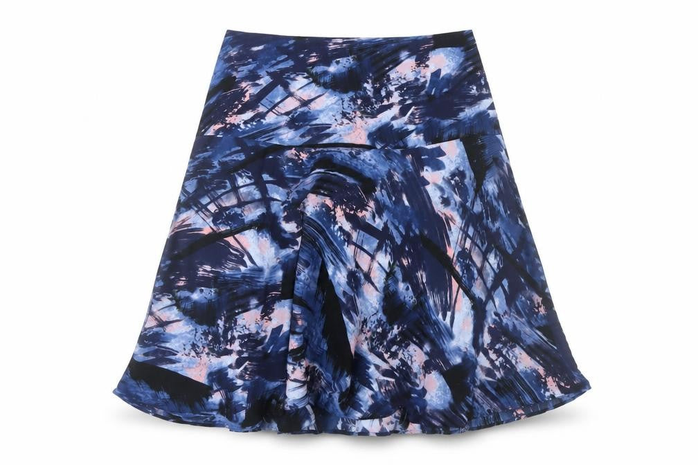Front view of Marks & Spencer Multicoloured Women's Skirt, size 14