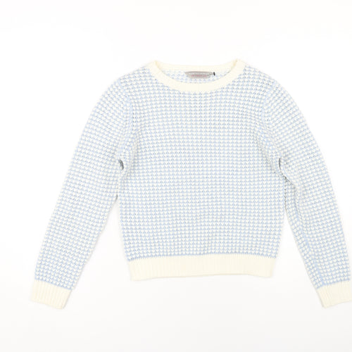 Dorothy Perkins Blue Pullover Jumper Size 6 Womens