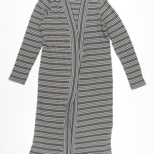 Bonmarché Women's Multicoloured Open Front Cardigan L