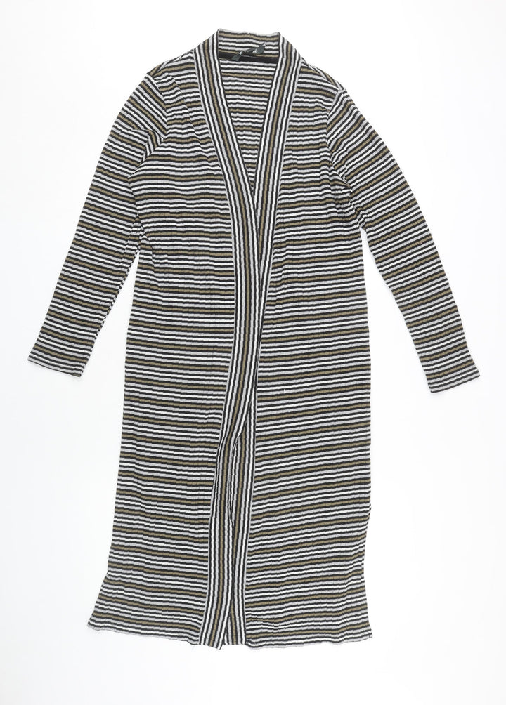 Bonmarché Women's Multicoloured Open Front Cardigan L