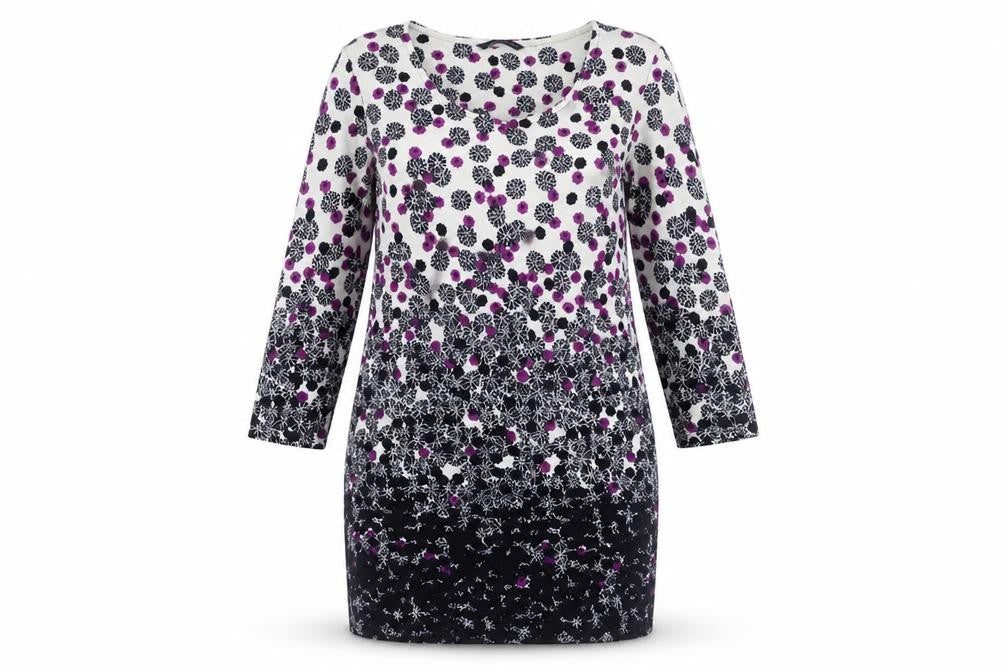 Marks and Spencer Women's Black Floral Dress UK 8
