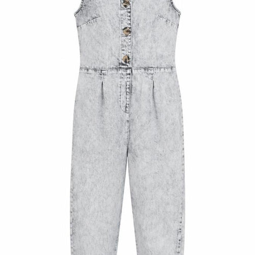 Next Grey Denim Jumpsuit for Girls Age 11 - Stylish & Casual