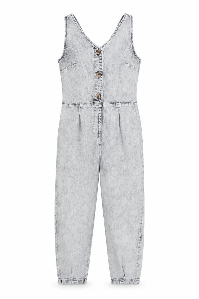 Next Grey Denim Jumpsuit for Girls Age 11 - Stylish & Casual