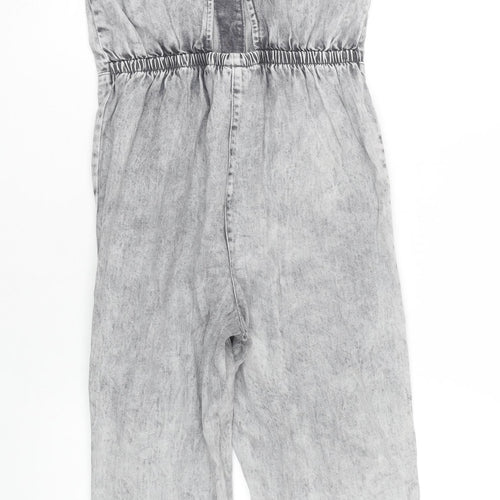 Next Grey Denim Jumpsuit for Girls Age 11 - Stylish & Casual