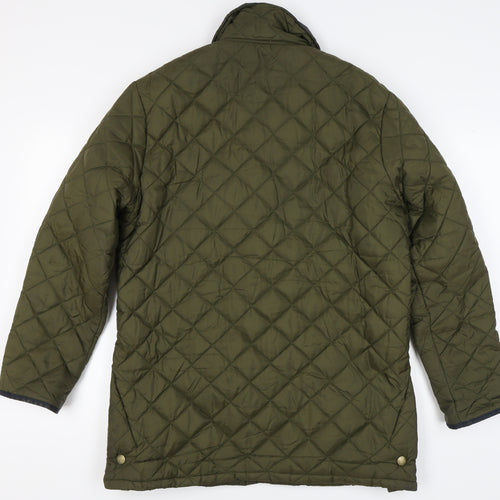 Peter Christian Men's Green Quilted Jacket M