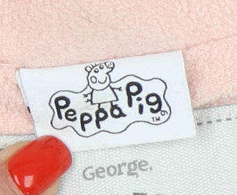 George Girls Peppa Pig Pink Snowsuit 2-3 Years Hooded