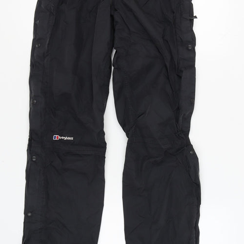 Berghaus Men's Black Rain Trousers S Waterproof Hiking
